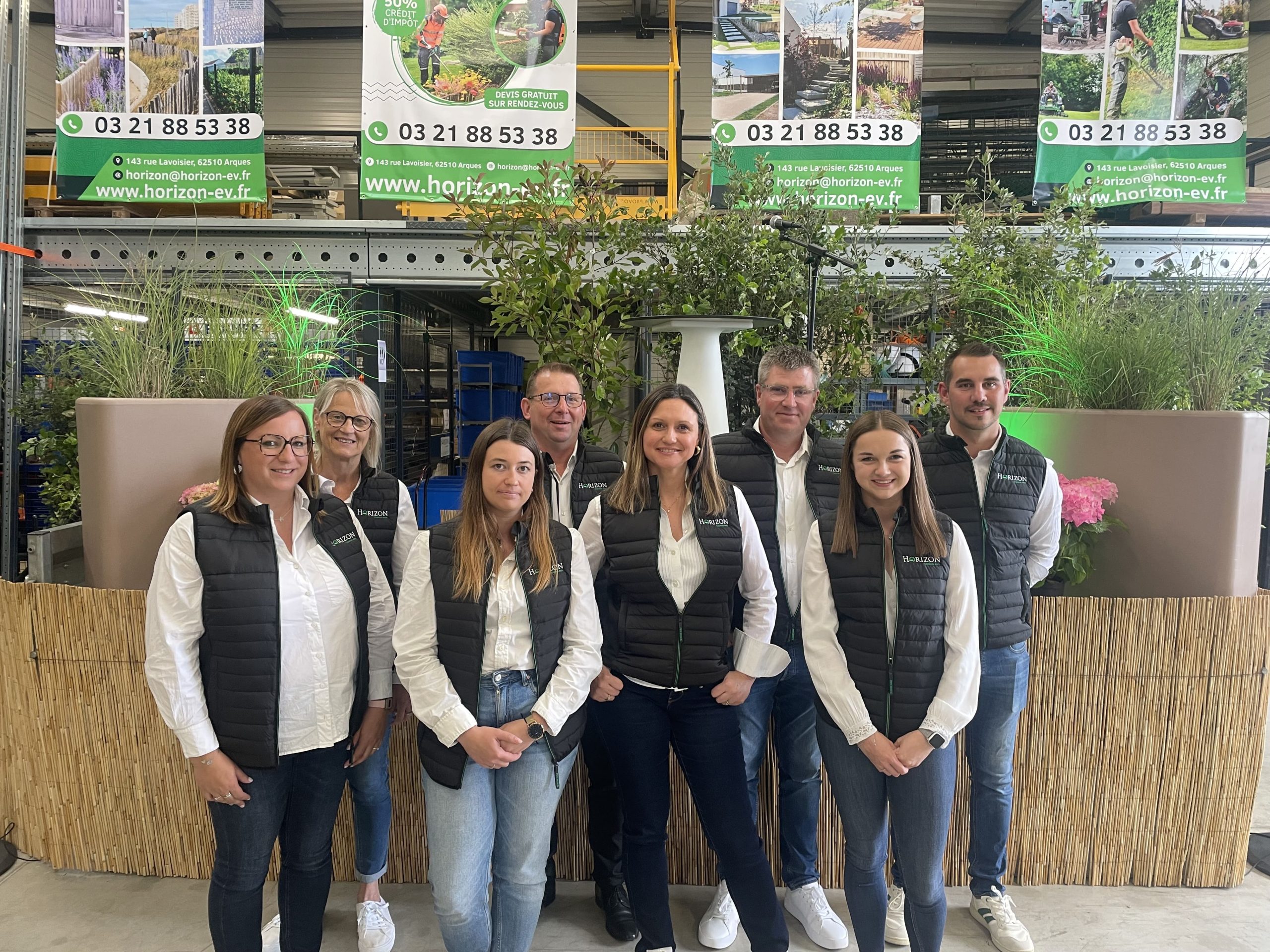 équipe de Horizon Espaces Verts